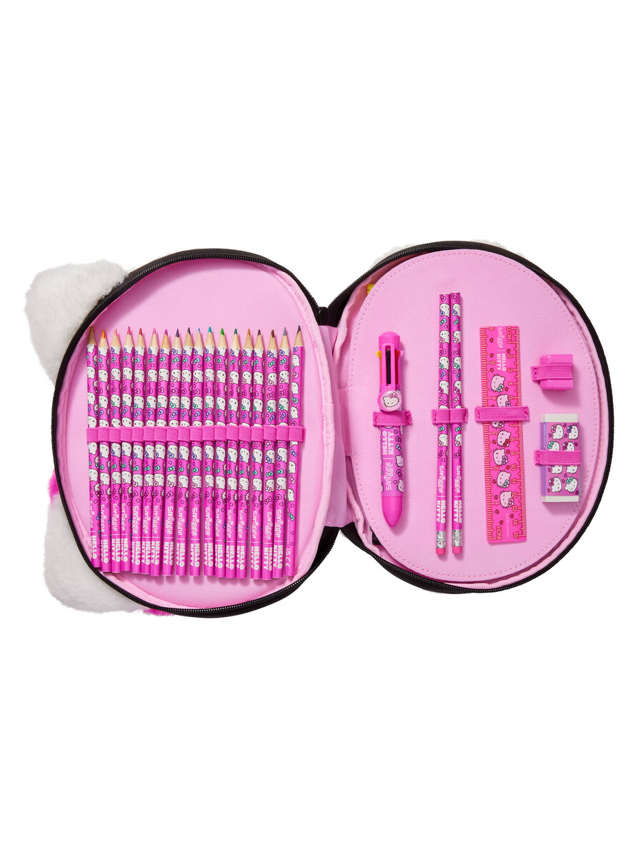 coffret cadeau de papeterie hello kitty zip it