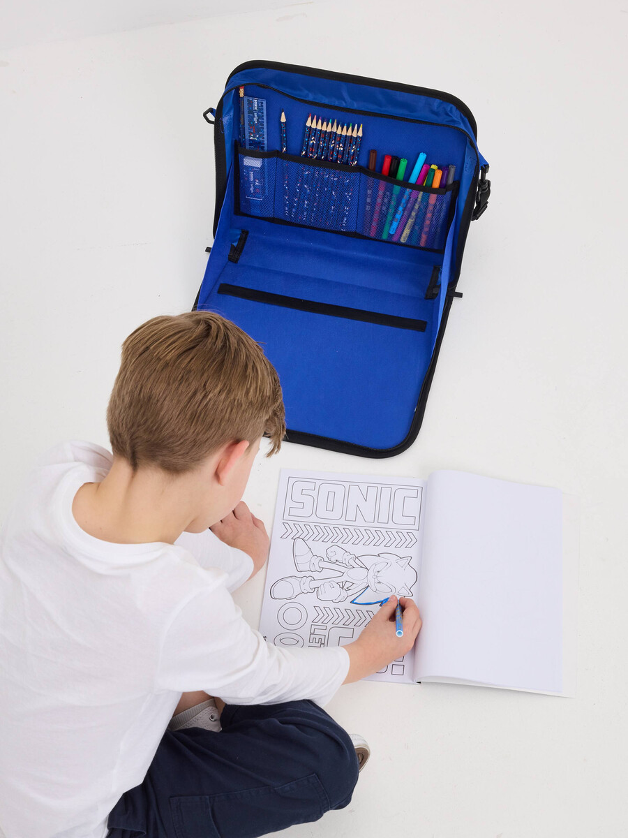 studio de coloriage sonic le hérisson à emporter