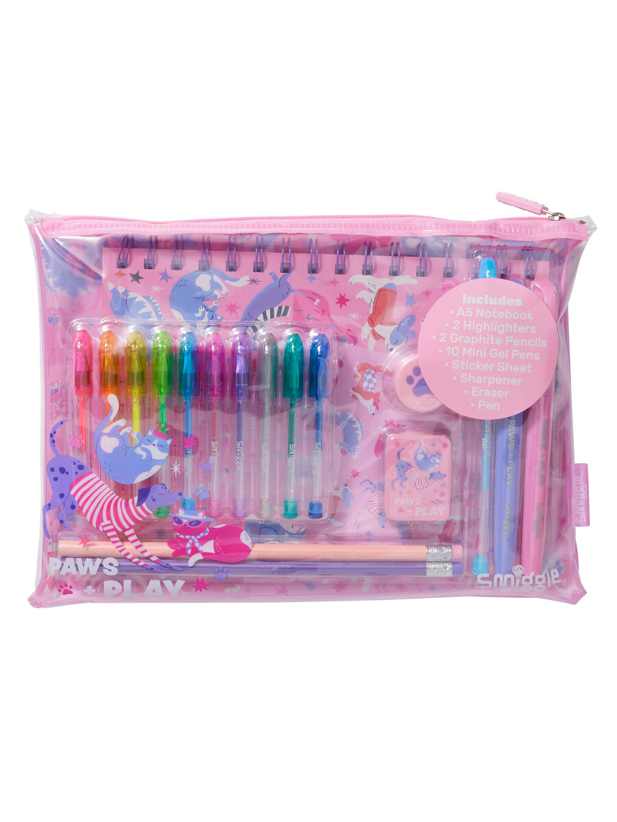 coffret cadeau de papeterie surréaliste a5 essentials