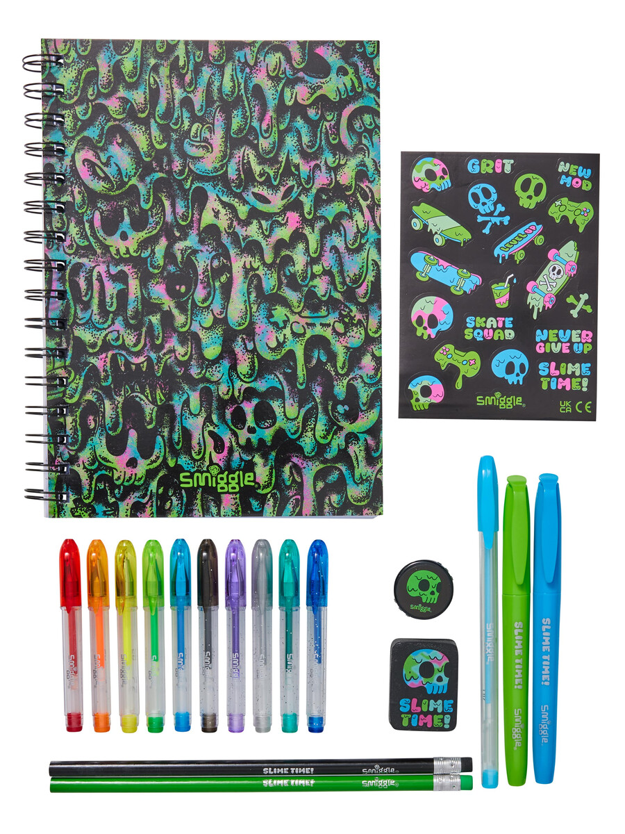 coffret cadeau de papeterie surréaliste a5 essentials