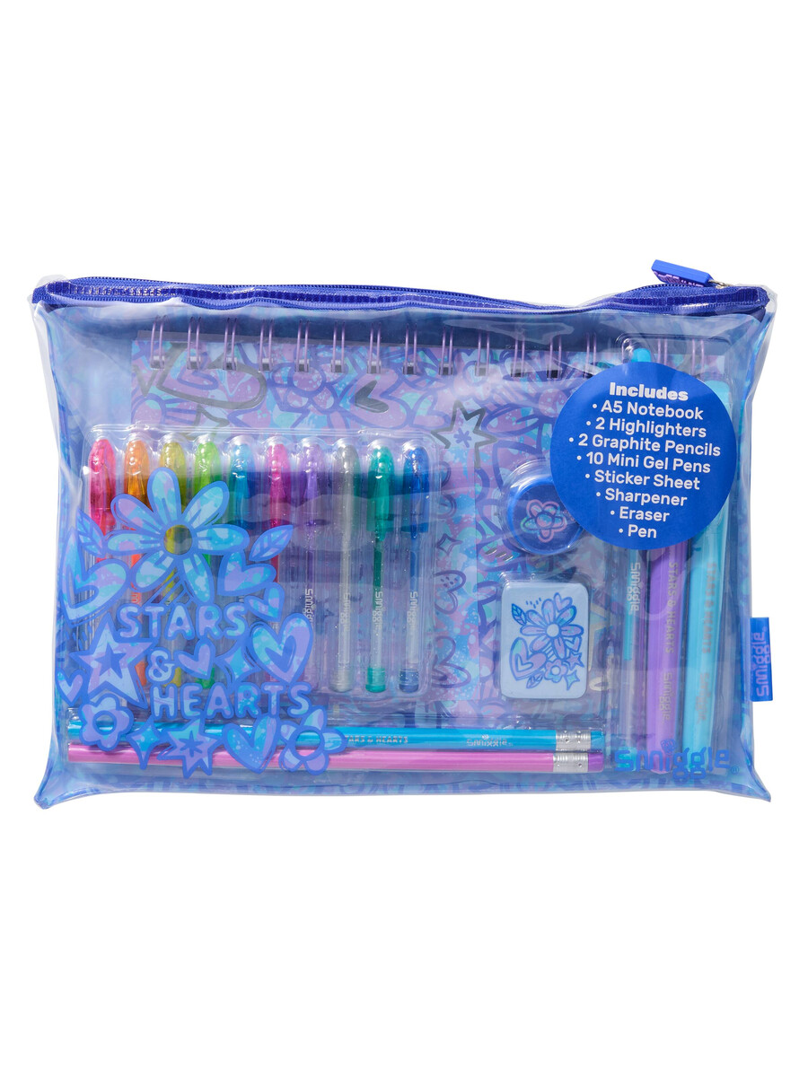 coffret cadeau de papeterie surréaliste a5 essentials
