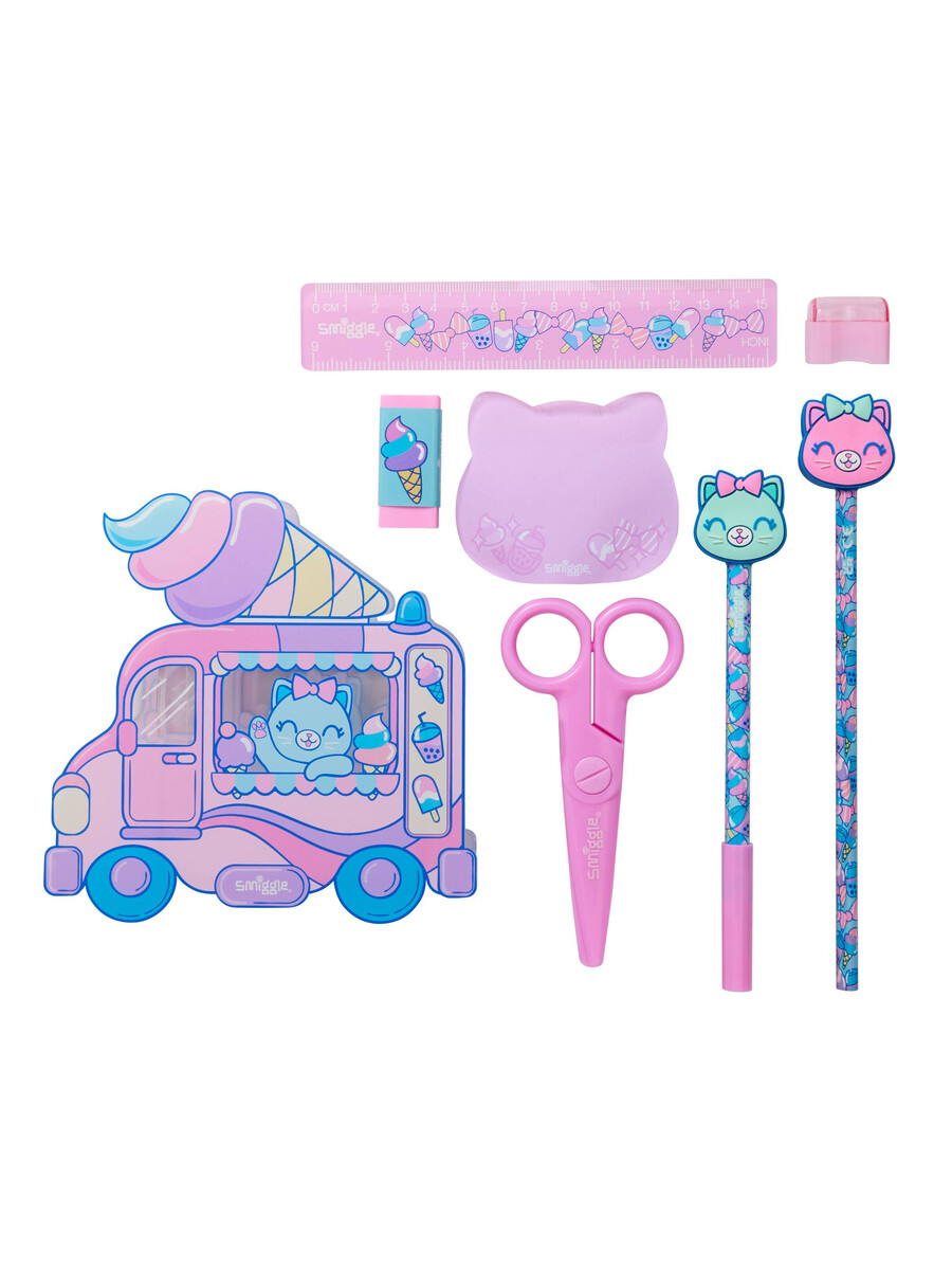 coffret cadeau de papeterie avec porte-stylo magique