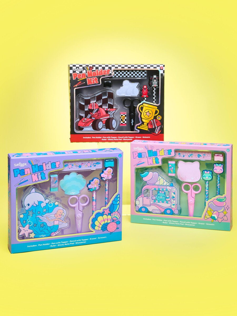 coffret cadeau de papeterie avec porte-stylo magique
