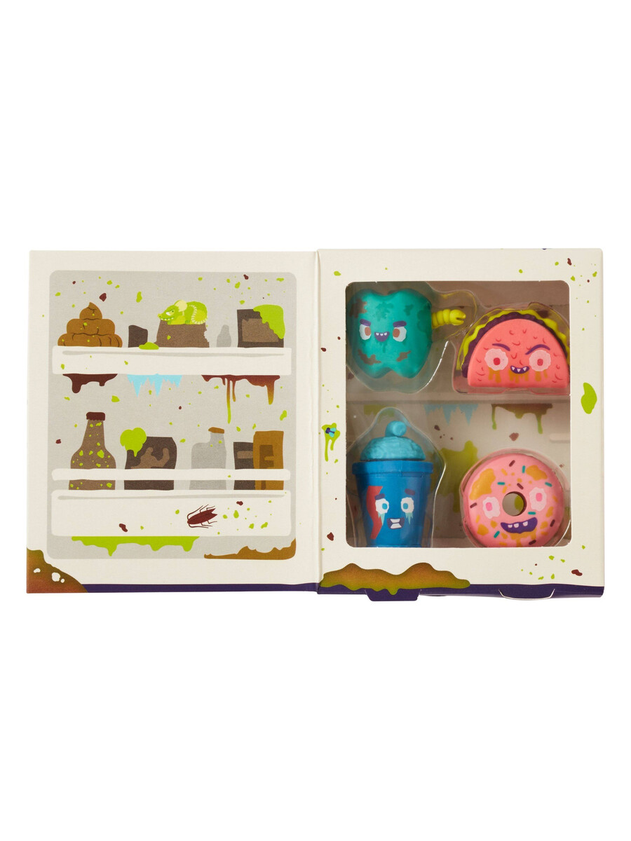 pack de 4 gommes snack attackers