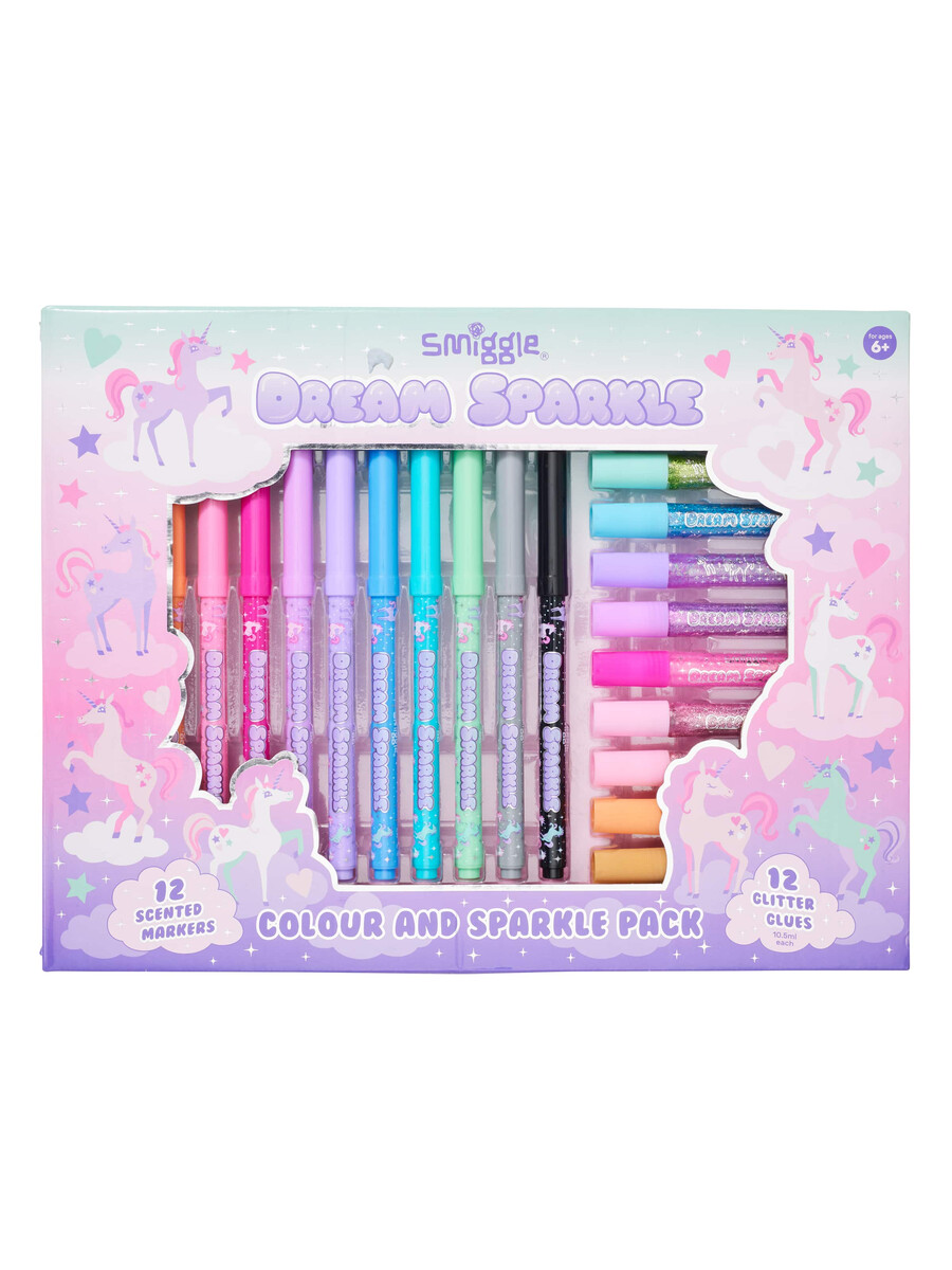 pack de couleurs et de paillettes dream sparkle