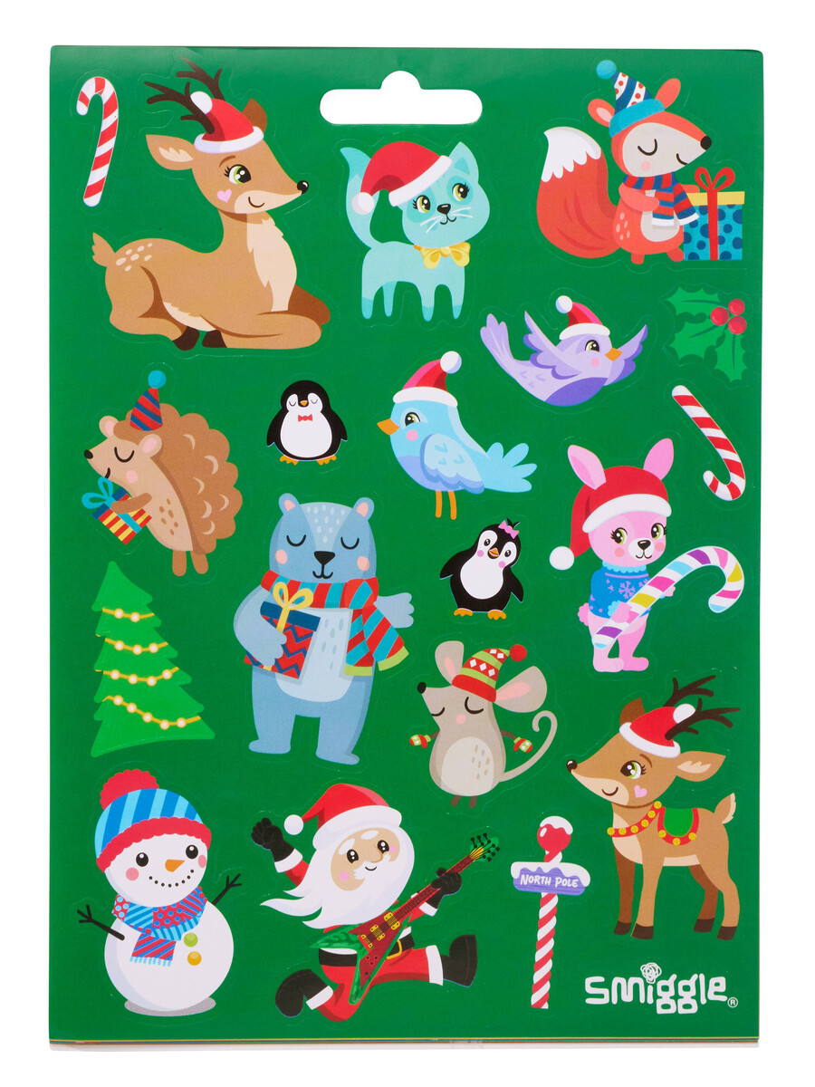 livre dautocollants de noël