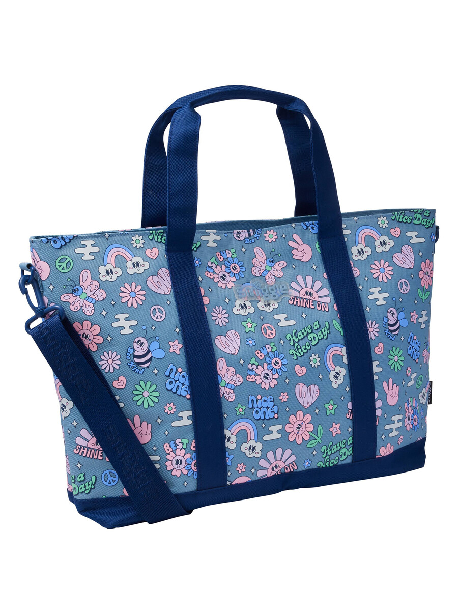 sac fourre-tout à patchs