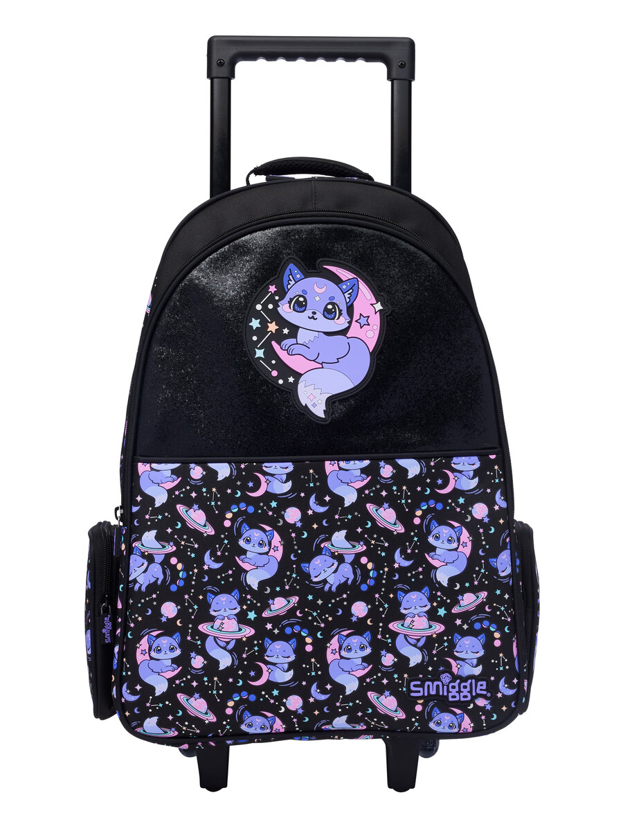 sac à dos trolley bright eyes avec roues lumineuses