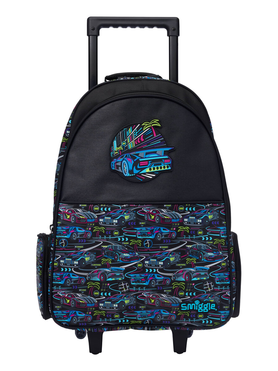 sac à dos trolley bright eyes avec roues lumineuses