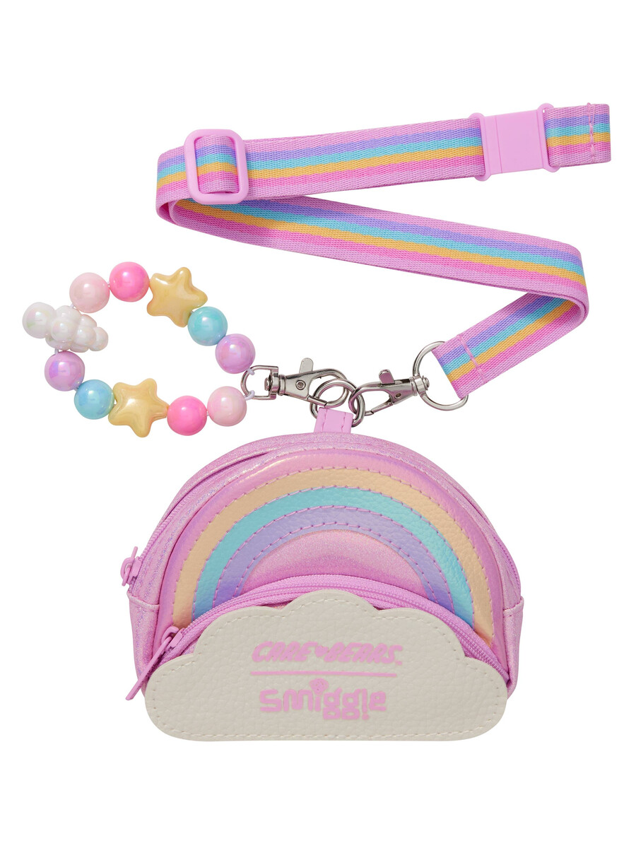 porte-monnaie care bears avec cordon