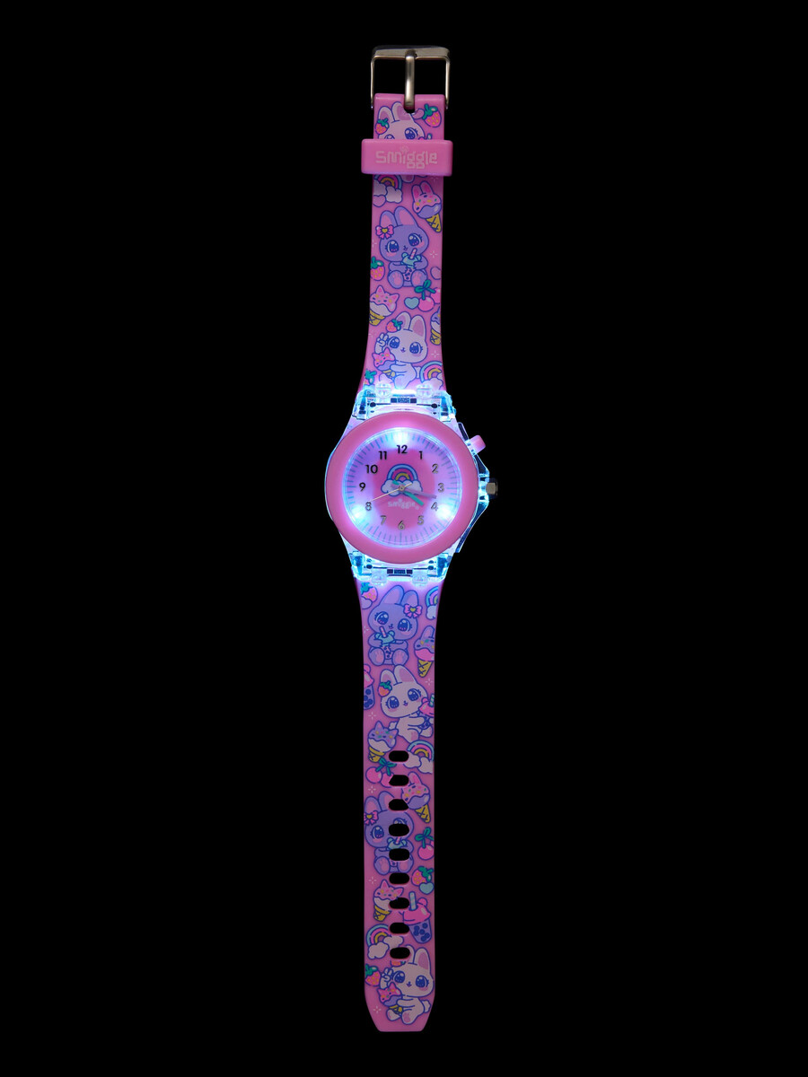 montre bright eyes qui sillumine